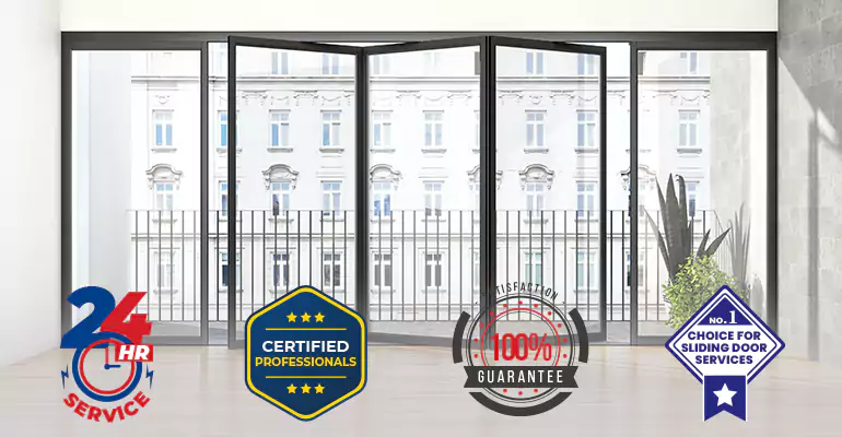 Sliding Accordion Door Repair in North Miami