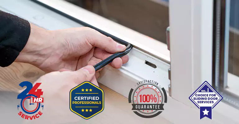 Sliding Glass Door Track Repair and Cost Estimate in North Miami