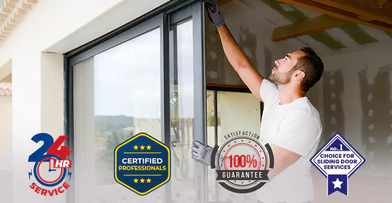 Sliding Glass Door Track Repair Service in North Miami